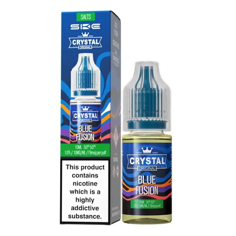 Blue Fusion Nic Salt E-Liquid by SKE Crystal Original 10ml